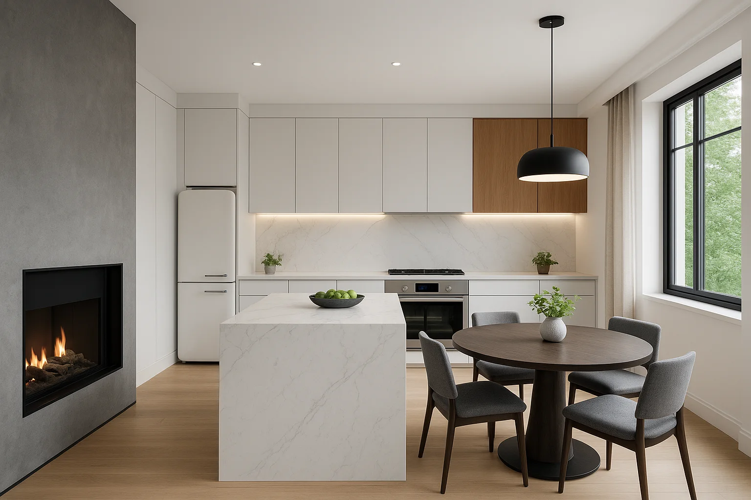 Room after renovation